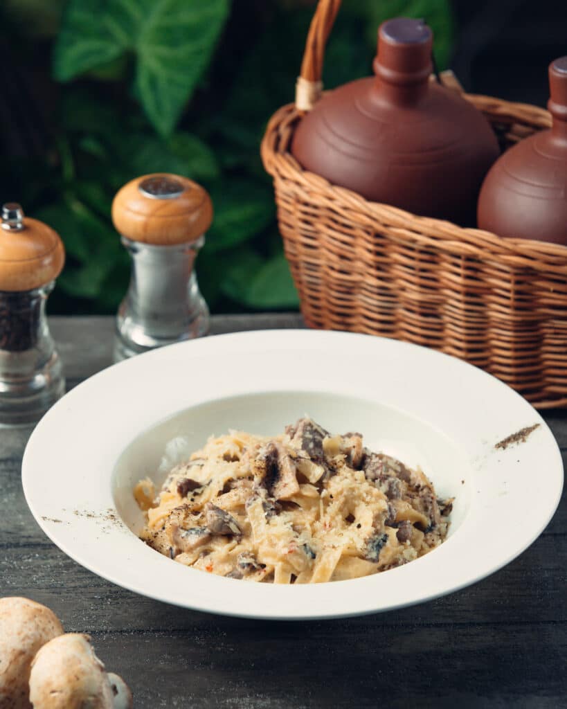 Mushroom Stroganoff