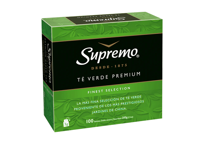 TÉ VERDE 100 BOLSITAS
